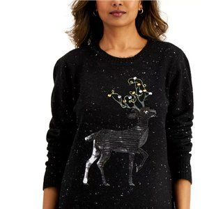 Karen Scott Reindeer Sweater Created for Macy's